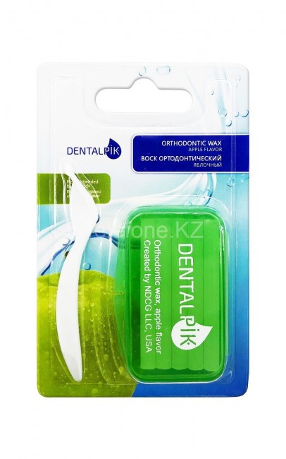 Воск для брекетов с дозатором  Dentalpik Orthodontic Wax яблоко