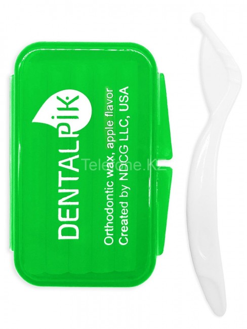 Воск для брекетов с дозатором  Dentalpik Orthodontic Wax яблоко