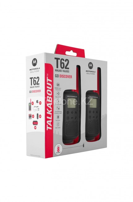 Motorola TALKABOUT T62 RED TWIN 