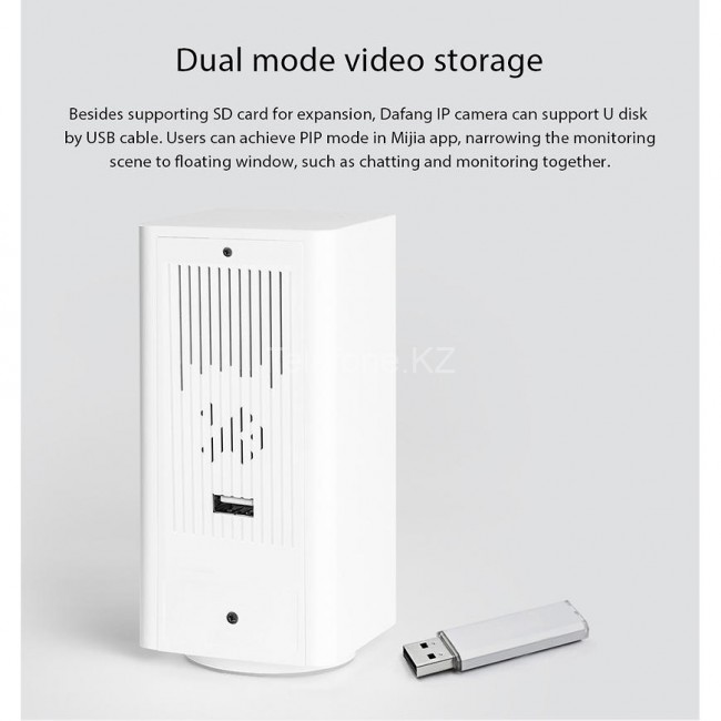 Поворотная Wi Fi камера видеонаблюдения Xiaomi Mijia Dafang 1080p Smart IP