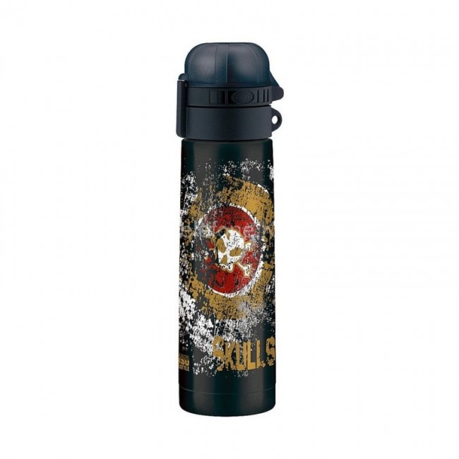 Термос-бутылочка Alfi Skulls black 0,5L