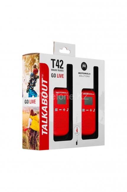 Motorola TALKABOUT T42 RED TWIN