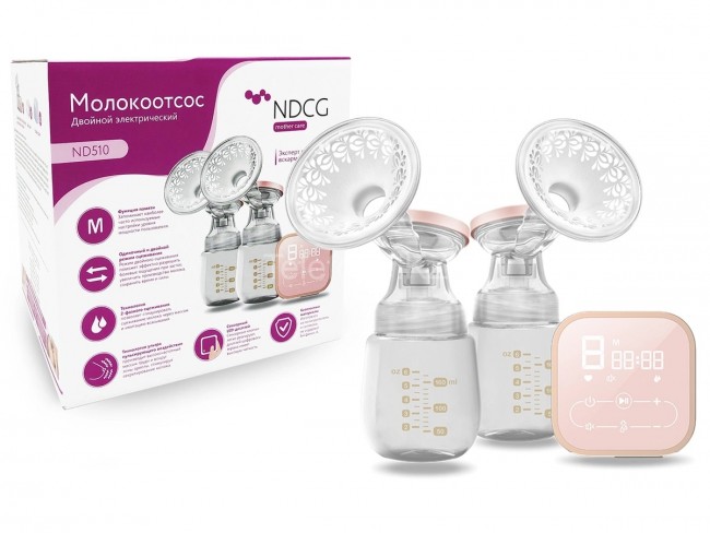 Молокоотсос электрический двойной NDCG Double touch sensory ND510
