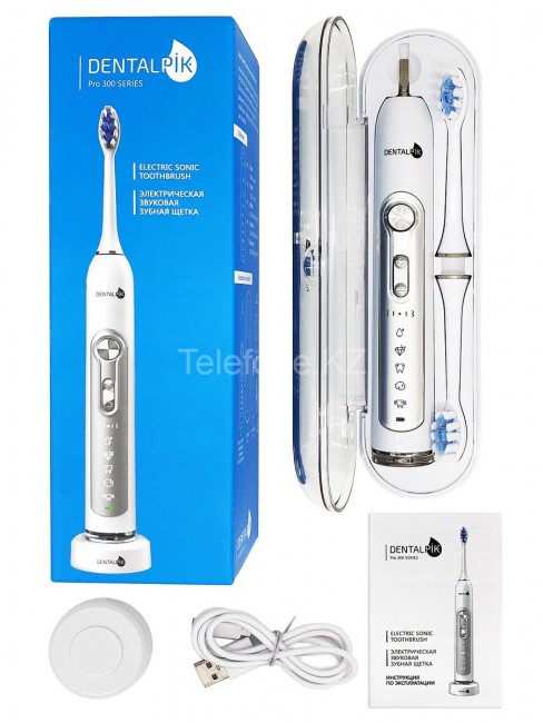 Звуковая зубная щетка Dentalpik Pro 300 White