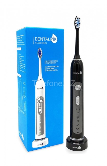 Звуковая зубная щетка Dentalpik Pro 320 Black Звуковая зубная щетка Dentalpik Pro 320 Black